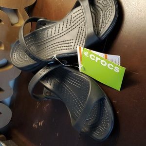 NWT Crocs Cleo Sandals Size 8 Womens